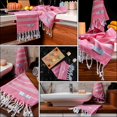 thumbnail image 3 of Ephesus Towels Toallas De Mano - Juego De 2 | 18.0 X 30.0 In – Toalla De Mano Turca Decorativa Para Baño, Cocina, Cara De Invitados, Pelo, Té (Paquete De 6 Unidades), Color Rosa, 3 of 5