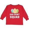 thumbnail image 3 of Inktastic Egg Hunt Squad with Easter Eggs Boys or Girls Long Sleeve Toddler T-Shirt, 3 of 5