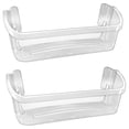 thumbnail image 1 of 240323002 Bac de Porte de Réfrigérateur pour Pièce de Rechange Réfrigérateur Étagères Inférieures Lot de 2, 1 of 5