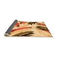 thumbnail image 2 of Ahgly Company Indoor Rectangle Abstract Orange Modern Area Rugs, 8' x 12', 2 of 4