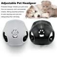 thumbnail image 3 of sunsanly Pet Helmet with Ear Holes Dog Safety Hat Windproof Adjustable Puppy Motorcycle Helmet for Outdoor Riding Hiking Cycling, 3 of 8