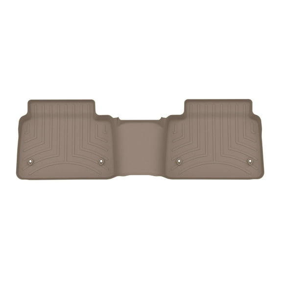 WeatherTech Custom Fit FloorLiners compatible with 2020-2025 Land Rover Rover Discovery Sport - 2nd Row, Tan