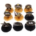 thumbnail image 4 of 9pcs Graduation Party Decorations Graduation Season Honeycomb Centerpieces Graduation Table Decor, 4 of 6