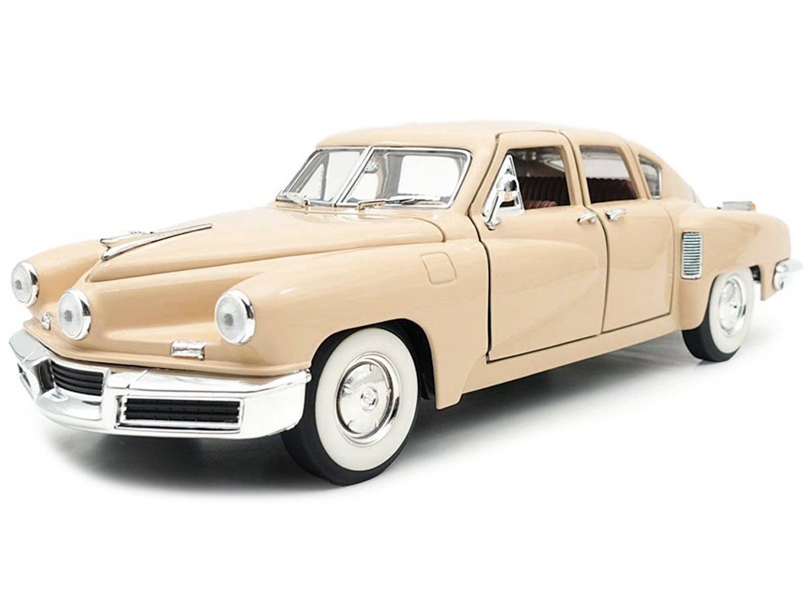 Road Signature 1948 Tucker Torpedo Cream Diecast Model Car, 1-18
