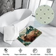 thumbnail image 3 of Yak Polyester Non-Slip Machine Washable Indoor Rug Floor Mat Chair Rug, 3 of 6