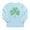 Sky Blue, variant on CafePress - St Paddys Day Shamrock Long Sleeve Infant T Shirt - Long Sleeve Infant T-Shirt