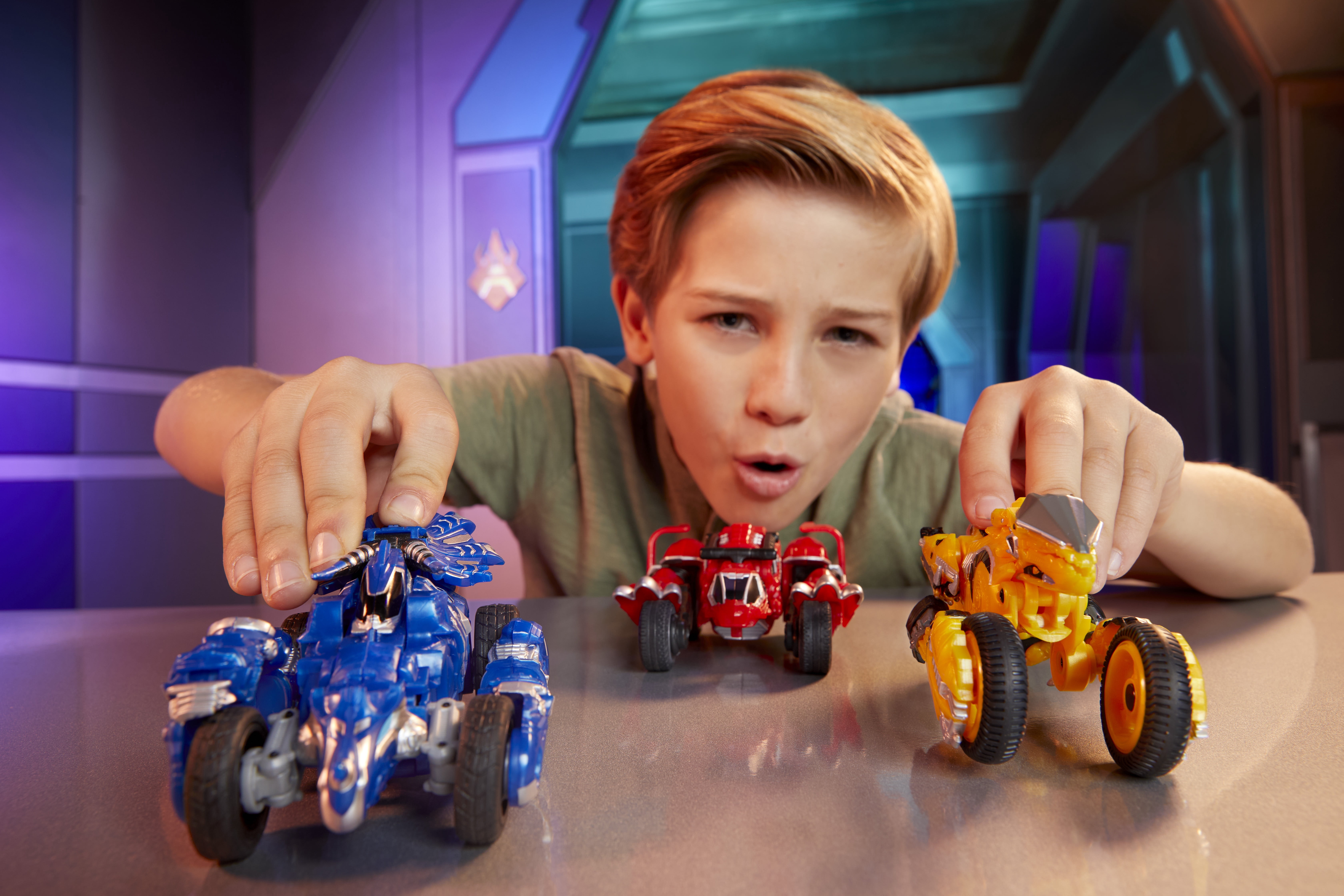 Armorsaurs Evolver Ajax Transforming Dinosaur to Vehicle Toy, 2-in-1 Dino Figure with Multi-Step Conversion, Kids, Boys, Girls, Ages 6+