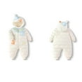 thumbnail image 7 of Cowsor Baby Snowsuit Baby Printed Winter Clothes with Hat Warm Outfits Zipper Romper Coat Jumpsuit, 7 of 7