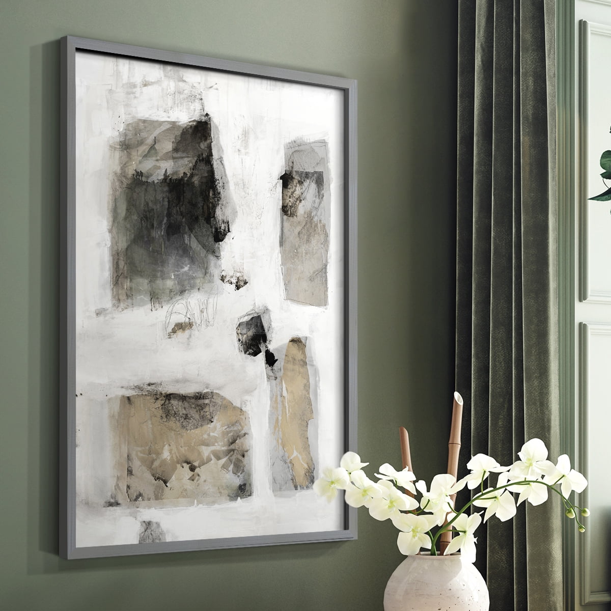 A Simple Love I V30 in Paper Solid Wood 8 x 10 Framed Print