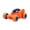 Orange, variant on Double-Sided Stunt Inertia Car - Flip Over Off-Road 4WD Vehicle for 3-6 Years, Push Activated Motion and Durable ABS Construction