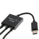 thumbnail image 3 of Adaptador HUB Micro USB con Enchufe Adaptador OTG de Fuente de Alimentación shamjiam Cable USB Tipo C ABS, 3 of 8