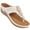 Beige, variant on Atoshopce Womens Wedge Sandals Comfortable Cushion Footbed Flip Flops for Women Summer Casual Walking Platform Sandal
