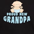 thumbnail image 3 of CafePress - New Grandpa Baby Boy Dark T Shirt - Men's Classic Graphic Cotton T-Shirt, 3 of 4