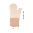 thumbnail image 6 of Heat Insulated Oven Gloves Thicken Silicone Cotton Pair Safe Cooking Baking Grill Mitts, 6 of 6