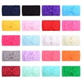 thumbnail image 3 of Baby Girls Nylon Headbands Turban Hair Bows Hair Band Elastic Hair Accessories for Kids Toddlers Infants Newborn, 20 PCS, 3 of 6