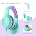 thumbnail image 2 of Seenda Child for Girls and Boys Foldable Over-Ear Headphones with Microphone, 2 of 9