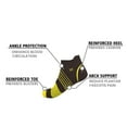 thumbnail image 3 of Extreme Fit Men's and Women's Breathable Running Ankle Compression Socks, Multicolor (6 Piece), 3 of 7