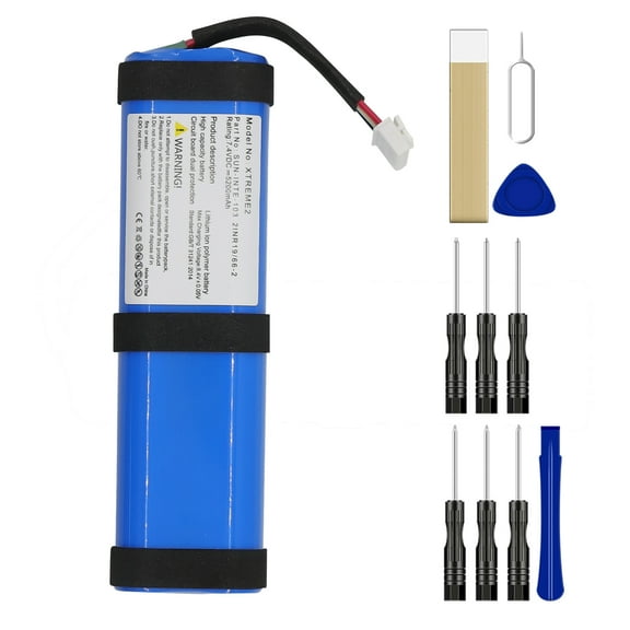 5200mAh SUN-INTE-103, 2INR19/66-2 Battery For JBL Xtreme 2 JBLXTREME2BLKIN JBLXTREME2BLUIN JBLXTREME2GRNIN