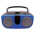 thumbnail image 1 of Proscan PRCD243M-BLUE Caja portátil de CD portátil de 2,4 vatios RMS con radio AM/FM (azul), 1 of 4