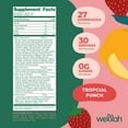 thumbnail image 2 of Wellah Leaf Laugh Love Supergreens, 30 Servings (Strawberry Mango Flavored), 2 of 2