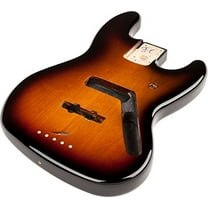 Fender Standard Series Jazz Bass Body, Alder, Brown Sunburst