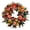 A, variant on Dserhfy Autumn Peony Pumpkin Wreath Artificial Twig Garland Vintage Floral Garland Seasonal Door Hanger for Thanksgiving Harvest Decor