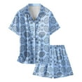 thumbnail image 5 of Icvfdpl Tenues d'Été pour Filles, Pyjamas Colorés Peints à la Main pour Pâques, Doux, 8-9 Ans, 5 of 5