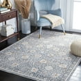 thumbnail image 2 of SAFAVIEH Moondust Daragh Floral Polyester Area Rug, Ivory/Grey, 5'3" x 7'7", 2 of 8