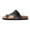 Black and gray, variant on Men's Comfort Cork Thong Sandals: Trendy Korean Style Flip-Flops for Men & Youth, Ergonomic Arch Support Beach Sandals, Lightweight Non-Slip Toe-Post Summer Walking Shoes, Black/Tan