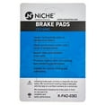thumbnail image 2 of Niche Brake Pad Set for BMW K1600 Ceramic Motorcycle 519-KPA2505D, 2 of 5