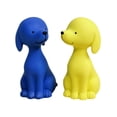 thumbnail image 4 of 2 figuras de perro, adornos de escritorio, artesanías creativas de resina, esculturas de animales, estatuas decorativas para estantería de, 4 of 9