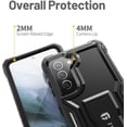 thumbnail image 5 of FITO For Samsung Galaxy S21 Plus 5G Case，Full-Body Phone Case with Kickstand (Black), 5 of 6