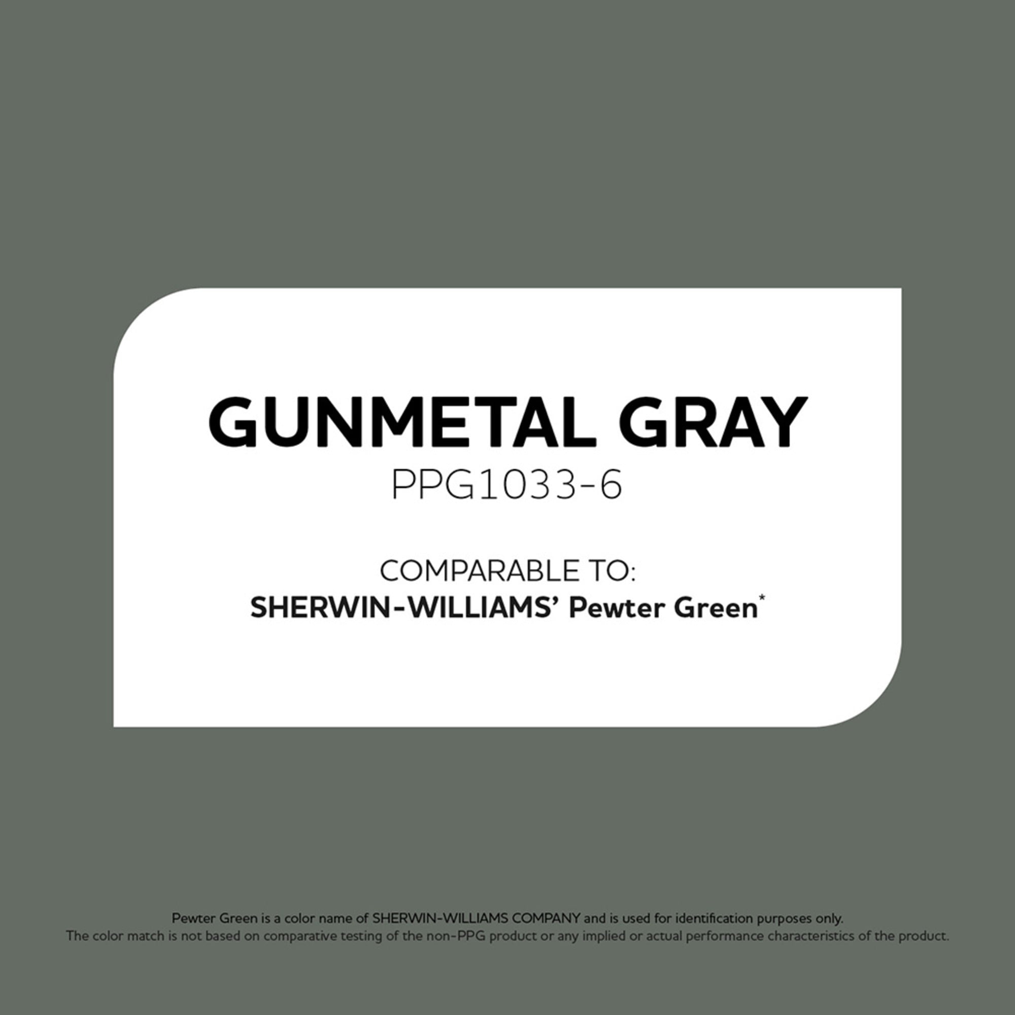 Glidden High Endurance Plus Gunmetal Gray Semi Gloss Interior Paint and Primer, 1 Quart
