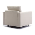 thumbnail image 5 of Single Seat Module Sofa Sectional Couch Cream, 5 of 5