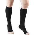 thumbnail image 3 of 30-40 Mmhg Compression Stockings For Men And Women, Knee High Length, Open Toe, 3 of 5