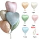 thumbnail image 5 of 7/10 piezas de globo de corazón rosa azul neblina de 18 pulgadas, globo gigante de aluminio con número crema de 40 pulgadas, decoración para fiesta de cumpleaños de niñas, baby shower, 5 of 5