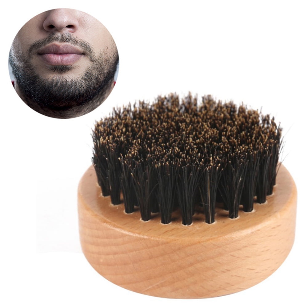 Beech Wooden Boar Bristle Shaving Brush Men Beard Brush For Travel