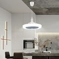 thumbnail image 4 of Enclosed Ceiling Fan with Light 30W E27 LED Fan Light 85-265V Ceiling Fan with Light Remote Control Small Ceiling Fan, 4 of 7