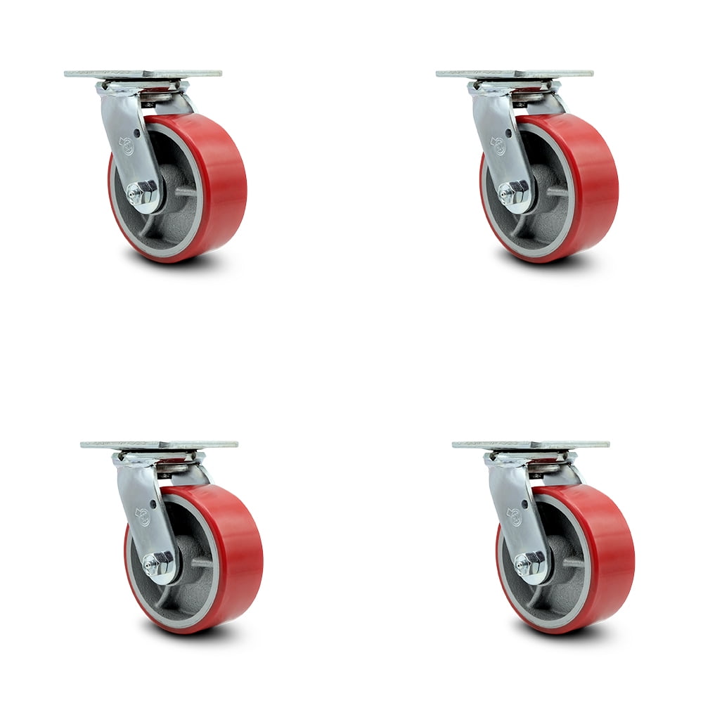 Furniture Swivel Casters Wheel Trolley Transport Wheels-with Brakes Office Chair Caster Wheels FANYF Φ1.5 / 2in Rubber Castors Suitable For Childrens Beds Storage Racks,4 No Brake,2in(50 4-piece Furniture Swivel Casters Wheel Trolley Transport Wheels-with Brakes Office Chair Caster Wheels FANYF Φ1.5 / 2in Rubber Castors Suitable For Childrens Beds Storage Racks,4 No Brake,2in(50 4-piece