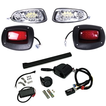 GTW Deluxe LED Light Kit for EZGO RXV 2008-2015 Gas and Electric Golf Cart