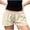 Beige, variant on Shorts for Women,Women Y2K Low Rise Sweat Shorts Summer Cute Low Waist Wide Leg Mini Shorts Casual Basic Drawstring Lounge Shorts