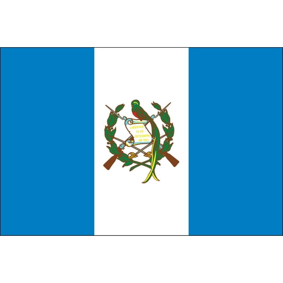 Guatemala 2' x 3' Indoor Polyester Flag