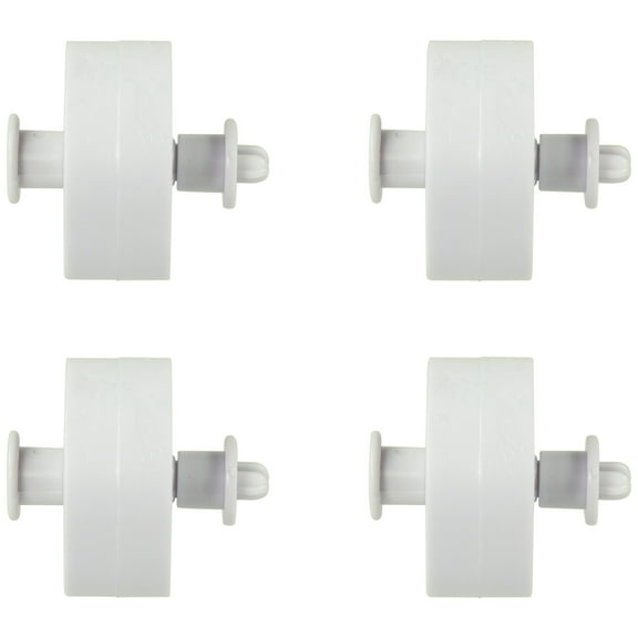 Pool Central Set of 4 Replacement Wheels for Swimming Pool Vacuums 1.25"