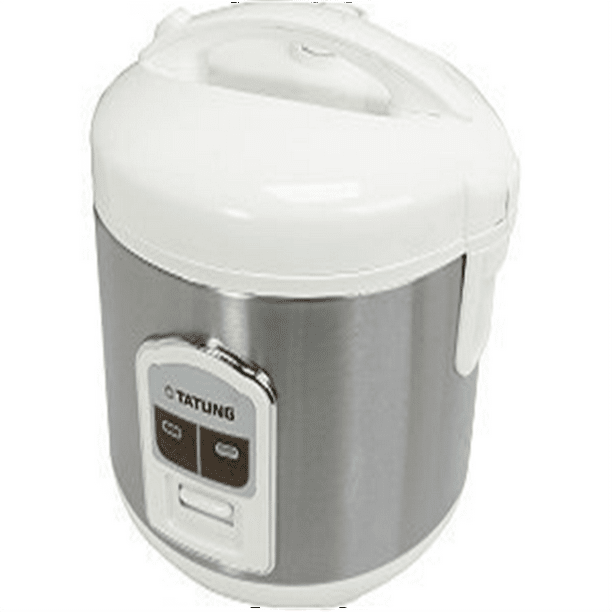 Tatung 8 Cup Direct Heat Rice Cooker TRC8BD1, with Stainless Steel