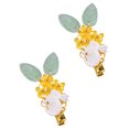 thumbnail image 1 of OUNONA 2Pcs Cute Hair Barrettes Assorted Color Fix Hair Hairstyle for Girls, 1 of 7
