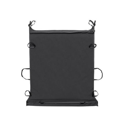 Rampage by RealTruck California Brief Top for Jeep Wrangler JL | Sail Cloth, Black | 91435 | Compatible with 2018 - 2024 Jeep Wrangler JL 2-Door