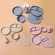 thumbnail image 4 of 7-Piece Unbreakable Silicone Baby Feeding Set with Cat Design - Perfect for Led Weaning!, 4 of 5