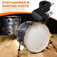 thumbnail image 4 of Tambor Jazz Drum Pedal Simple Conjunto de Montaje de Martillo de Paso Piezas de Montaje Accesorios para Martillo de Paso Negro, 4 of 9