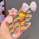 thumbnail image 5 of 5 uds. Lazos para el cabello en espiral de colores, lazos elásticos para el cabello en espiral, accesorio para el cabello para niñas, 5 of 8