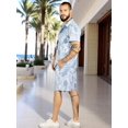 thumbnail image 4 of Conjunto Hombre Verano Camisa y Short a Juego Alberca Playa y Calor, 4 of 5